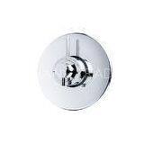 Low Water Pressure Concealed Thermostatic Shower Valve With Round Plate Cover thumbnail-1