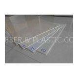 Flexible Soft Transparent Colored Plastic Sheets / Anti - Corrosion Clear PVC Sheet