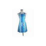 Pretty Blue Striped Cotton Kitchen Apron Personalised Cooking Aprons thumbnail-1