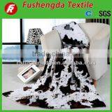 2016 Selling Plush Mink Plaid Blanket Micro Fleece Throw Animal Prints and Other Merchandise