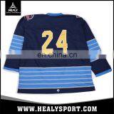 Top Brand Canada Popular Stripe Design ADMIRALS Game Hockey Jersey thumbnail-2
