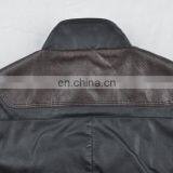 2017 Latest Fashion Mens Warm Cheap Leather Motorcycle Jacket thumbnail-4