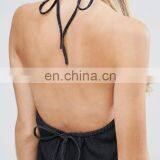 Customized Women Designer Maternity Denim Sun Mini Dress thumbnail-4