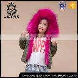 Cheap Hot Sale Satin Bomber Boys Jacket Faux Fur Liner thumbnail-4