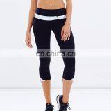 Black White Crotch Run Tight Wholesale Women Leggings Tights thumbnail-1