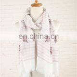 Wholesale New Design Women Customized Shawl Viscose Pearl Scarf thumbnail-4