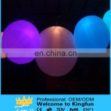 Ceiling haning lighted decorative inflatable led balloon