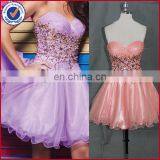 design your own new fashion short lady prom dress