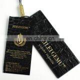 Customized Gold Foil Hang Tag