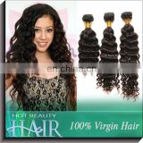 Factory Price Supply 100% Queen Weave Beauty Malaysian Curly