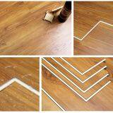 SPC Floor Plastic Flooring Sheet Tiles Slotted Click Lock 3.5mm Thickness 0.15mm Wear Layer