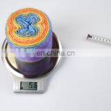 New 49%Polyester 26%Recycled Cotton 24%Acrylic 1%Wool Spray Dyeing Fancy Blended Knitting Yarn thumbnail-1