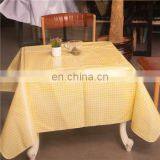Hot Sale Woven Laminated Checked Table Cloth With PVC Film thumbnail-3