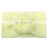 Newest Style Wholesale Pure Loop Hairband Soft Poucy Lovely Kid Head Band for Newborn Girl Casual Wear thumbnail-6