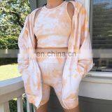 Hot Wholesale Fashion Ladies Girls Women's Tie Dye Casual Hoodie and Sweatshirt thumbnail-6
