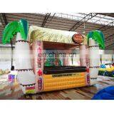 High Quality Backyard Party Hawaii Tiki Bar Style Mobile Kiosk Advertising Snack Food Inflatable Booth thumbnail-2