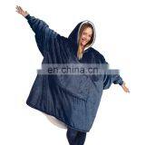 Hooded Blanket Adult or Youth Size Sweatshirt Fleece or Sherpa Sloth Blanket thumbnail-2