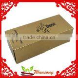 Black Cardboard Glod Color Paper Box