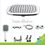 Rain Shower Head Bathtub Mixer Tap Single Handle Hand Shower Set thumbnail-1