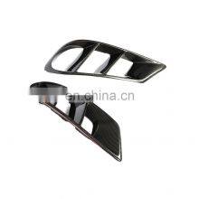 Carbon Fiber Front Bumper Air Vent Cover Trim Fog Lamp Mesh Grill Frame For Mercedes Benz CLS W218 Sport 2014-2017 thumbnail-5