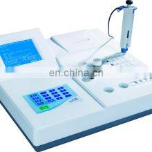 urit610 четырёхканальный полуприводной анализатор свертываемости крови с низким расходом реагентов