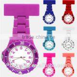 Round Face Rubber Fob Nurse Watch With Multiple Colors, Pin Nurse Watch, Plastic Nurse Watch Quality Choice thumbnail-1