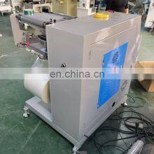 Small Cheap Aluminium Foil Household Foil PE Cling Film Roll Rewinding Machine thumbnail-3