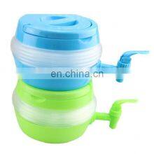 Good Quality Plastic Collapsible Water Container For Outdoor Hiking Picnic thumbnail-2