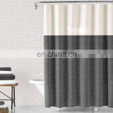 Hot Selling Wave Point Pattern Polyester Shower Curtains thumbnail-1