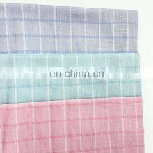 Factory supply Customized Cotton Polyester fabric yarn dyed plaid fabric