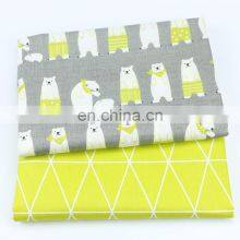 Instagram Cartoon Fabric Polar Bear Triangle Calico Baby Bed Linen Quilt Cover Sleeping Bag Fabric thumbnail-1
