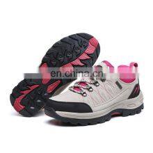 High Cut Microfiber Leather Waterproof Sport Outdoor Hiking Shoes Men Footwear Sneakers thumbnail-4