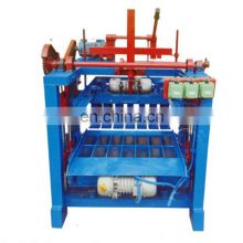 manual small diesel Vibrating soil hollow cement Laying Block concrete brick Making machine for building