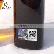 New Arrival PET Material Trackable Hologram Serial Number QR Code Labels thumbnail-3