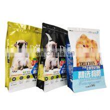 Customized Printed Plastic Bag Big Size for Pet Food Dog Cat Food Flat Bottom Stand up Packaging Pouch With Zipper
