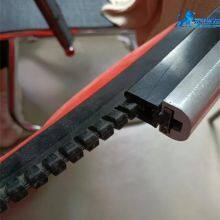 Zipper Door Custom High Speed Cold Room Freezer Front Insulated PVC Rolling Door thumbnail-4