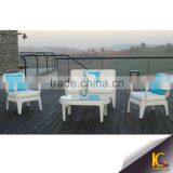 New PE Rattan Sectional Sofa Gold Supplier Outdoor Sofa Set Price in India thumbnail-2