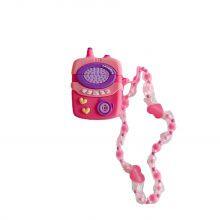 2024 Pink Walkie Talkie Design Earphone Case for Airpods Pro 1 2 3 Cartoon Cute Silicone Protective Cover With Plush Pendant thumbnail-3