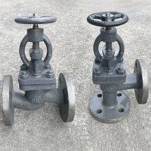 Marine Straight/right-angle Flange Cast Steel Globe Valves for Fresh Water, Lubricating Oil, Fuel Oil and Steam Pipelines, Gb/t584-2008 thumbnail-1