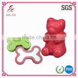 SX Nontoxic Soft Rubber Pet Toy Colorfur Chewing Rubber Toys for Dog thumbnail-4