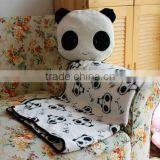 panda fleece fabric blankets