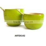 Vietnamese Bamboo Lacquer Bowls thumbnail-1