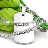 High Quality Stainless Steel Mirror Polish Blank Dog Tag thumbnail-4