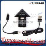 Portable Multi Usb Charger Mirco Usb 2.0 4 Port Spliter Hub For Samsung thumbnail-1