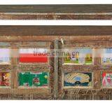 Vintage Industrial Recycled Wood TV Cabinet, Recliamed Wood Cabinet