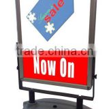 Good quality outdoor a board pavement sign(plastic water base)