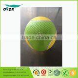 2 Lbs Yellow Rubber Medicine Ball thumbnail-6