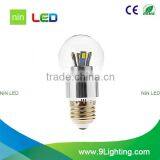 Round Hot Sale Hot Led Scent Silver Led Candle Light E14 E27