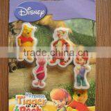 2015 4pcs Shaped Eraser Set