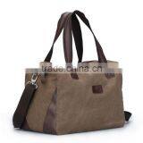 New Brown Casual Canvas Tote Handbag thumbnail-1